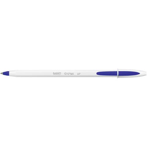 Penna a sfera con cappuccio BIC Cristal UP M 1,2 mm blu 949879
